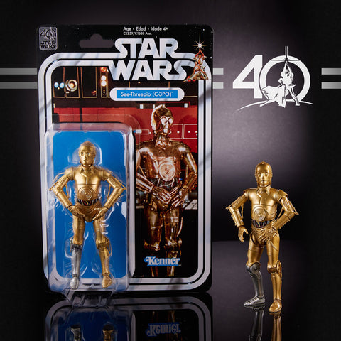 Hasbro - 6" Star Wars Black Series 40th anniversary - C3PO