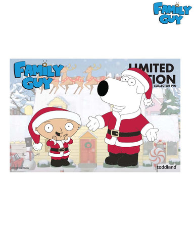 Family Guy - Santa Stewie and Santa Brian 2pc pins pin le 100