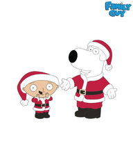 Family Guy - Santa Stewie and Santa Brian 2pc pins pin le 100