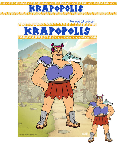 Krapopolis -  Stupendus hard enamel pin