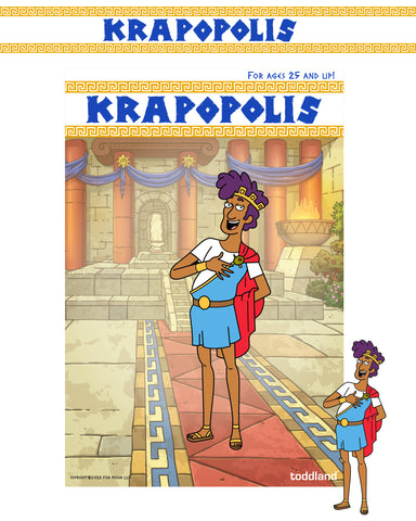 Krapopolis - Tyrannis hard enamel pin